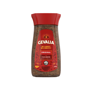 gevalia snabbkaffe instant mellanrost original glas1 2