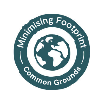 Logo minimising footprint Common Grounds