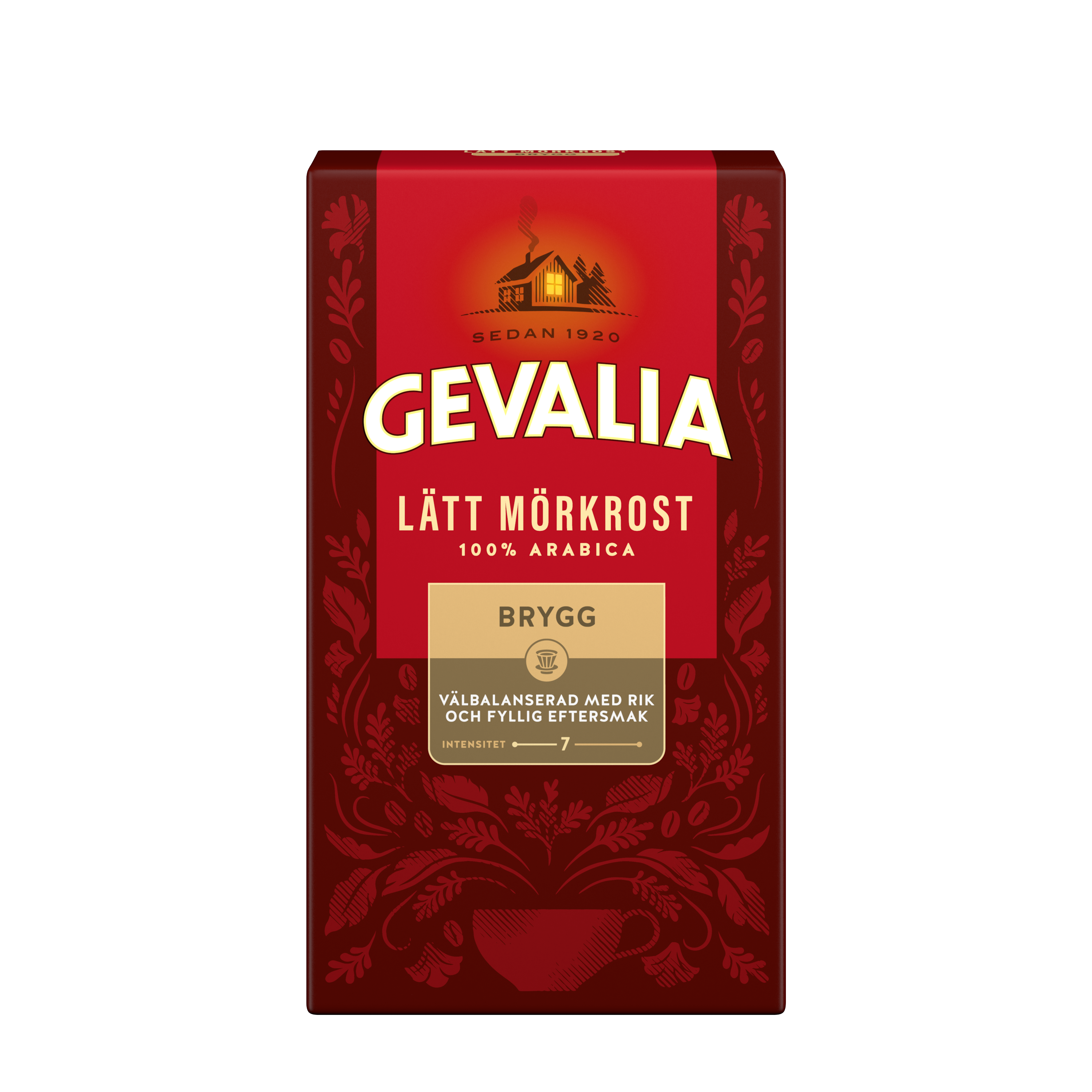 ÖRKROST BRYGG LÄTT MÖRKROST Ett lätt mörkrostat kaffe med en välbalanserad blandning av kaffebönor från Central- och Sydamerika.