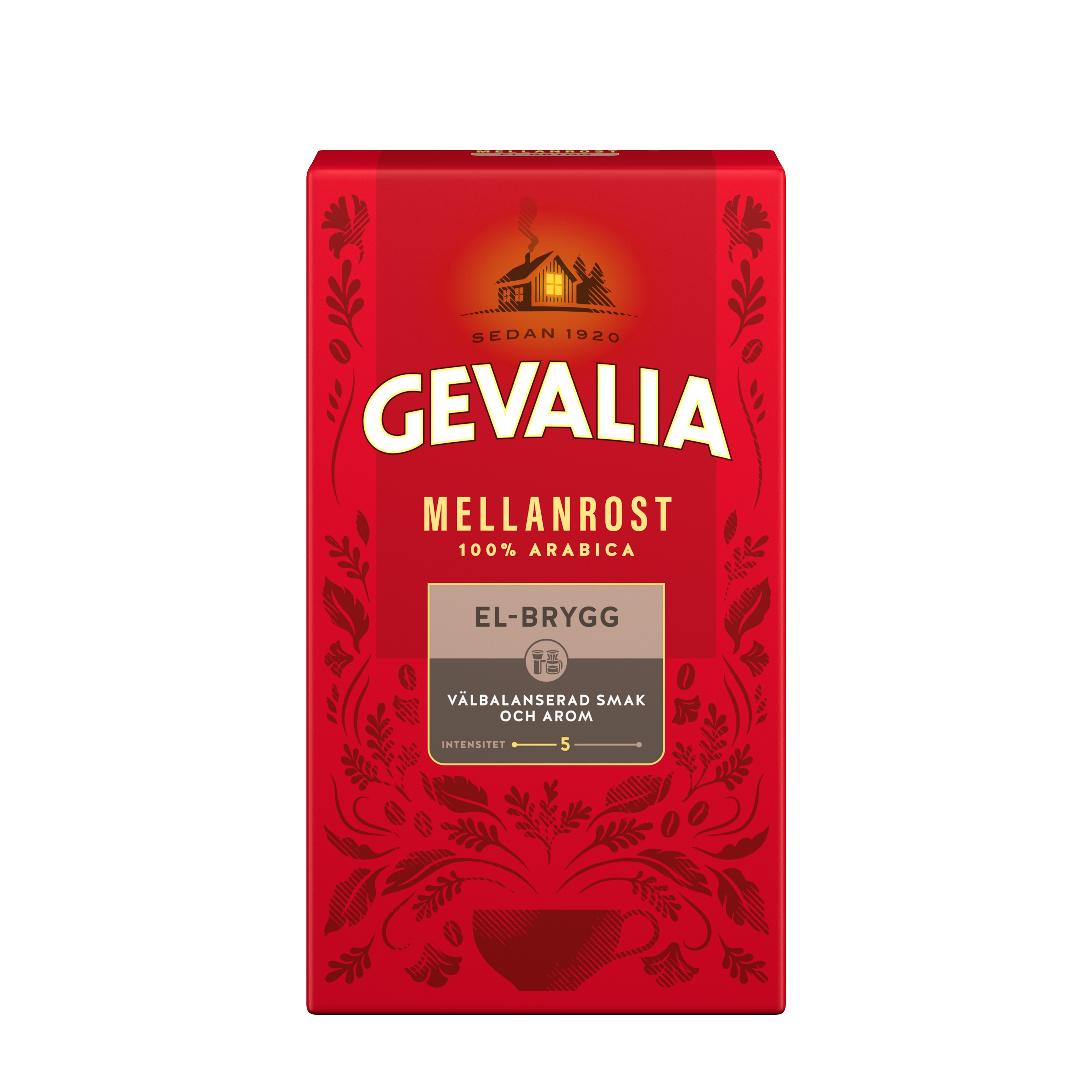 EL-BRYGG MELLANROST Ett lite grövre malet kaffe som på bästa sätt utvecklar smak och arom när det bryggs i en bryggare.