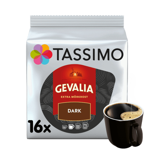 TASSIMO EBONY MÖRKROST Ett fylligt kaffe med mörkare rostning som ger en intensiv arom och en härlig eftersmak.
